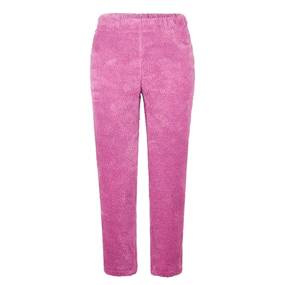 Buy Women’s Fleece Fuzzy Pants Winter Warm Cozy Plush Lounge Sleepwear