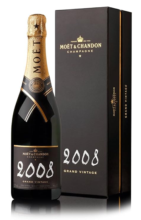 Moët et Chandon Grand Vintage 2008 Brut Rosé 75cl - Coffret