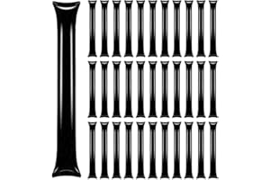 Lovecheer 50PCS Thunder Sticks Thicken Cheering Sticks Plastic Inflatable Noise Makers for Sports Team Spirit Party
