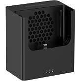 NETGEAR Nighthawk 2-Port Gigabit Ethernet Cradle (MD200) &ndash; Power &amp; Wired Connections for Your Nighthawk M7, M6 Pro or M6 Mobile Hotspot with Active Cooling Fan
