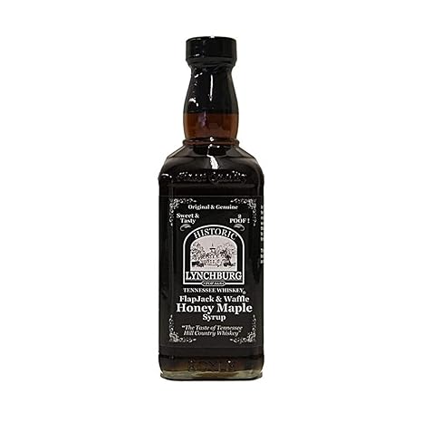Amazon Com Historic Lynchburg Tennessee Whiskey Flapjack Waffle Honey Maple Syrup Gourmet Waffle Syrup Grocery Gourmet Food