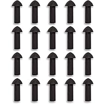 Car Tire Plug Patch Kit 24pcs Tire Repair Patch Plug Combo Universal Tubeless Tire Puncture Repair Mushroom Plug Patch Gum Tire Repair Tool For Car Motorcycle Electric Vehicle (48 * 6mm