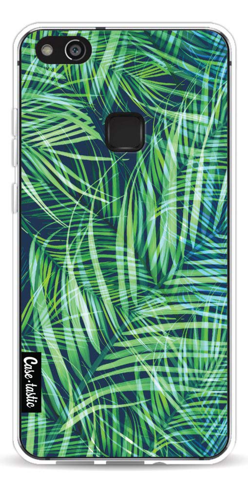 Casetastic P10 Lite mobile phone case with plenty of space for your ID, bank card and more. The shock-absorbing and scratch-resistant case for Huawei P10 Lite with Palm Leaves