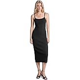 Michael Kors Womens Chain Trim Ribbed Dress