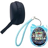 Protective Hard Case and Silicone Cover for Tamagotchi on Interactive Pet Game Machine, Travel Case Storage and Cover Shell f
