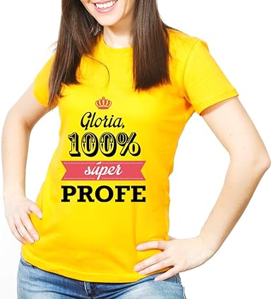 camisetas personalizadas para profesoras