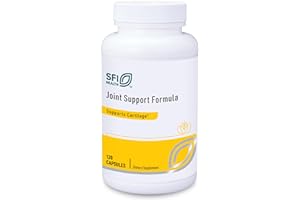 Klaire Labs SFI Health Joint Support Formula - Joint Recovery & Cartilage Production Blend with Hydrolyzed Collagen, Chondroitin & Hyaluronic Acid (120 Capsules)