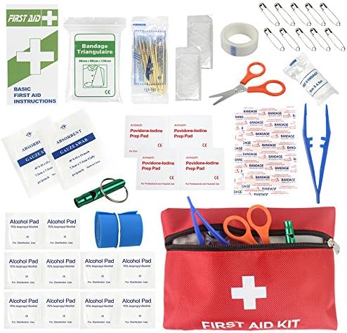 First Aid Kit Medical Bag (47pcs / set) for Cars, Homes, Travel, Sports and Outdoors