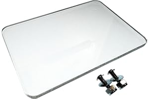 ATS MACHINE SAFETY SOLUTIONS Baldor Bench Grinder Replacement Eye SHIELD ONLY for Power Bench Grinders (4x6 inch) EACH (Mounting Assembly NOT Included) QTY. 1 EACH