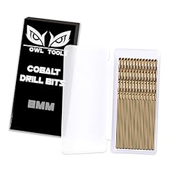 Owl Tools 8mm Cobalt Drill Bits - 13 Pack of M35