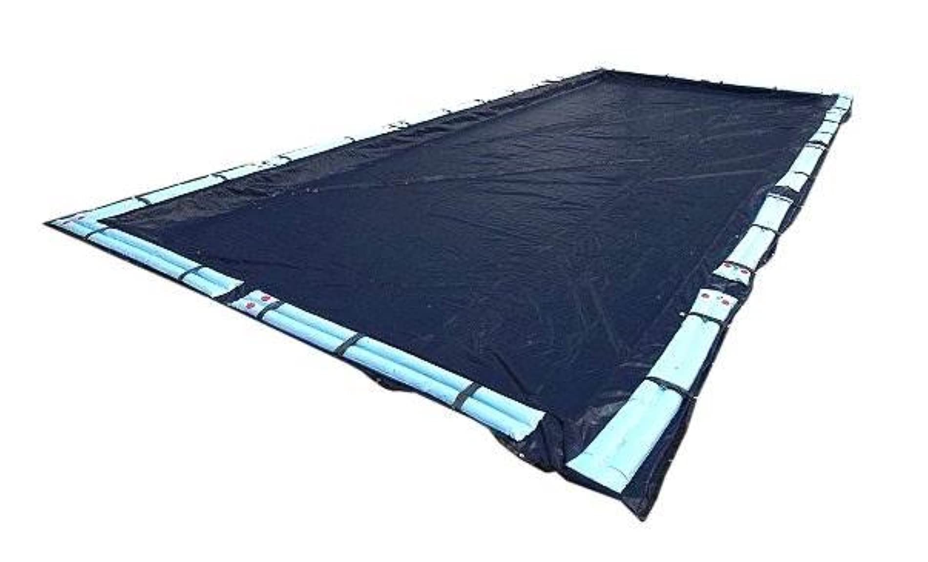 Photo 1 of Deluxe 20x40 Dark Blue Winter Rectangular Inground Swimming Pool Cover Safety