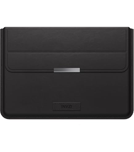 13 Zoll Echtleder Laptop Hülle Mit Mousepad – Passend Für MacBook Pro/Air & Surface Laptop, Pink