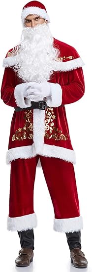 luxury santa suit