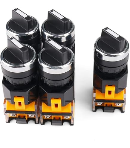 Amazon.com: Eaton 10250T1311 Selector Switch With Cap, 30mm, 2