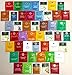 PowerTea Medley Gift Box Stash Tea Variety 45 Tea Bags with Power for Apple Honey Sticks
