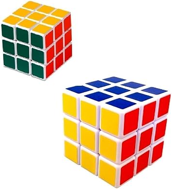 2 Pcs Magic Rubiks Cube 3x3 Combo Offer B230