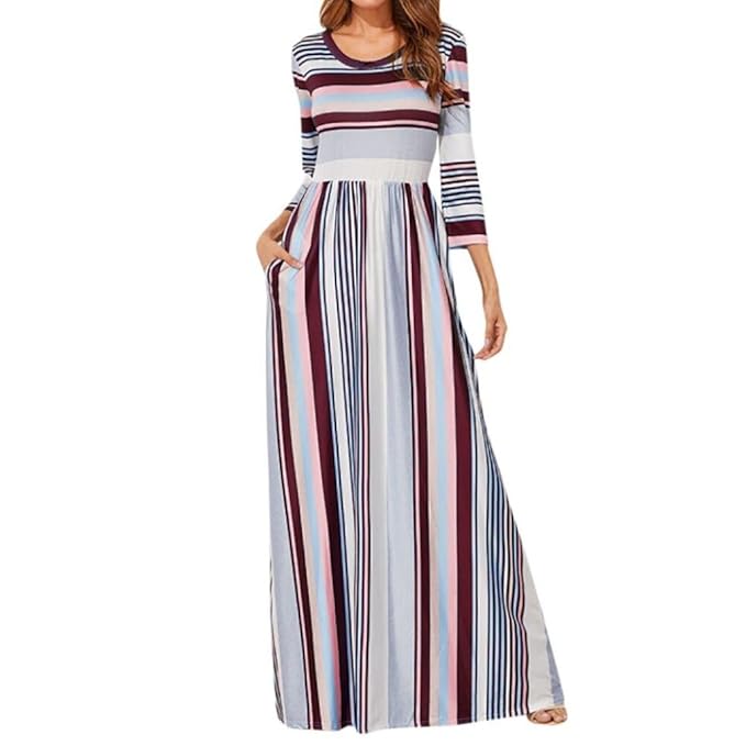 amazon women's casual maxi dresses
