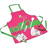 Curious Chef TCC50186 11-Piece Kids' Chef Kit, Pink/Green