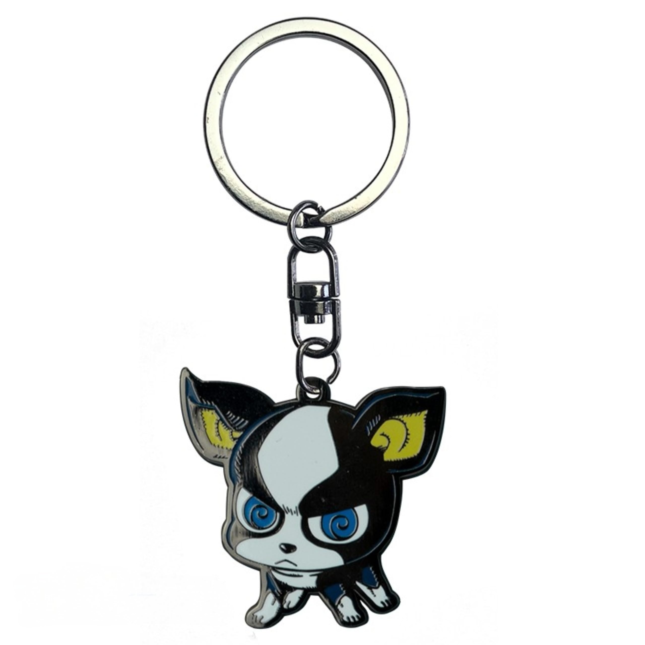 ABYSTYLE JoJo's Bizarre Adventure Iggy Metal Keychain — image 1