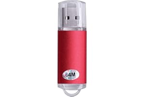 USB 2.0 Flash Memory Stick Pen Drive Storage Thumb Color:Red Capacity:64Mb