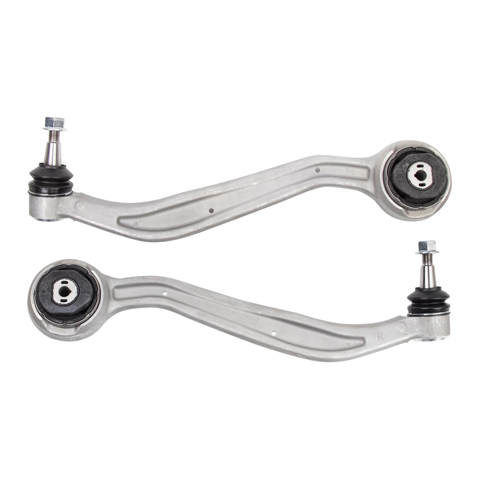 TRQ Front Left and Right Lower Control Arm with Ball Joint Set 2 Piece Compatible with 2015-2019 Cadillac CTS Image