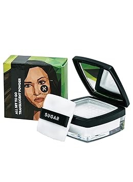 SUGAR Cosmetics All Set To Go Translucent Powder | 8+ Hours of Flawless Perfection
