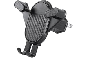 Car Vent Phone Holder Mount 360 Degree Rotating Stand Adjustable Non-Slip Grip Universal Fit Most Smartphones Car Phone Holde