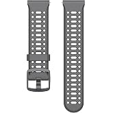 COROS 22mm Silicone Band - Aero Black | Only compatible with PACE 4, PACE 3, PACE Pro, APEX 4 42mm, APEX 2 Pro, APEX Pro, APEX 1 46mm