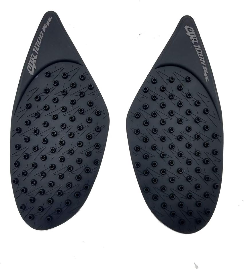 Black Rubber 3D Dots Gas Fuel Tank Traction Pad Anti Side Slip Protector for Honda CBR1000RR 2008-2011