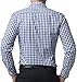 Paul Jones®Men's Casual Oktoberfest Shirt Long Sleeve Plaid Dress Shirt Blue Plaid M