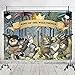Art Studio Where The Wild Things are Theme Backdrop Baby Boy 1st Birthday Party Photography Background King of The Wild Things Photo Jungle Woodland Booth Studio Props Vinyl 7x5ft