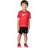Nike Boys' Dri-FIT Swoosh Tee and Shorts 2-Piece Set