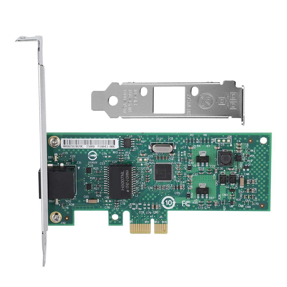 Sutinna Network Adapter Card, For INTEL 82574L Gigabit PCI-e Network Adapter Card Desktop 1000Mbps NIC LED Indicator