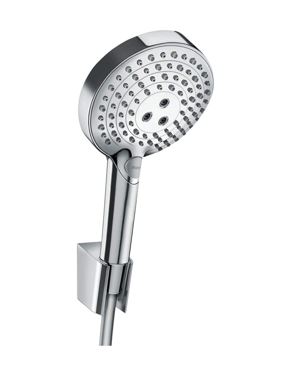 hansgrohe Raindance Select S Shower holder set 120 3jet PowderRain with shower hose 160 cm