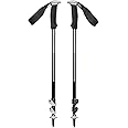 BLACK DIAMOND Trail Sport Trekking Poles, Two Lightweight Collapsible Aluminum Hiking Sticks with FlickLock Easy Adjustability for Hiking, Trekking, Backpacking, Walking, Camping, Travel
