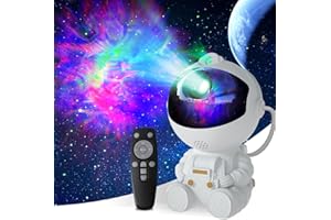 Astronaut Galaxy Projector, Star Projector Light for Bedroom, Space Theme Galaxy Projector for Home Decoration