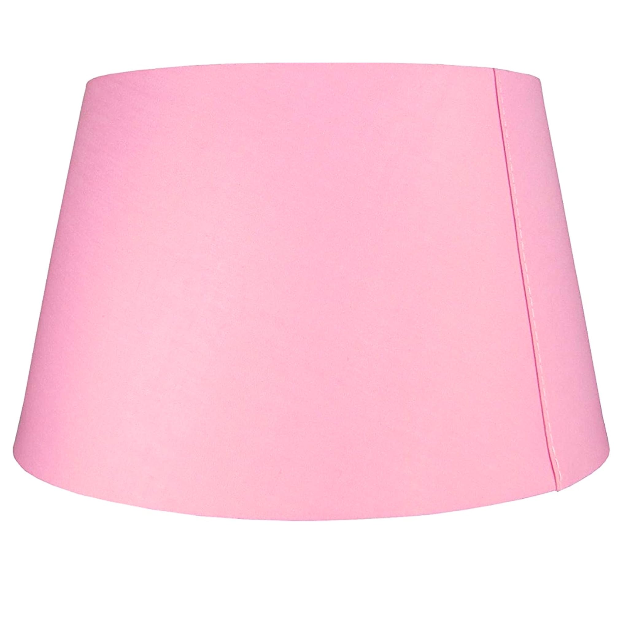 PMCD10 Colours Loxton Lighting Cotton Drum Shade – 10inch Dia' Easy Fit ES/BC Shade for Living Rooms, Bedrooms, hallways and Kitchens (Pink) — image 1