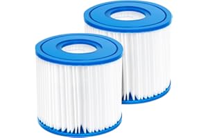 FFYan Swimming Pool Filters Compatible with Type D, for Summer Waves P57100102, SFS-350 RP-350 RP-400 RP-600,2 Pack
