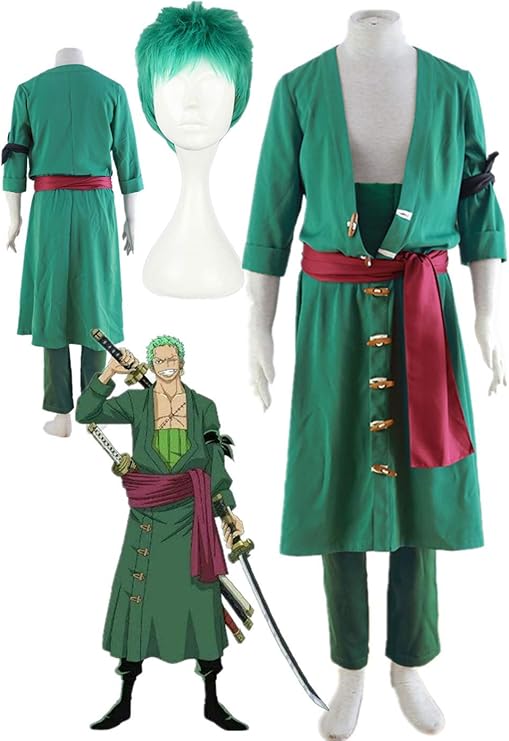 YOUYI One Piece Roronoa Zoro Halloween Cosplay Costume