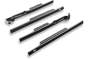 Husky Liners Trail Armor Rocker Panel | Fits 2009-2018 Ram 1500; 2019-2023 Ram 1500 Classic, Extended Cab, 4 pcs. | Black - 2874083