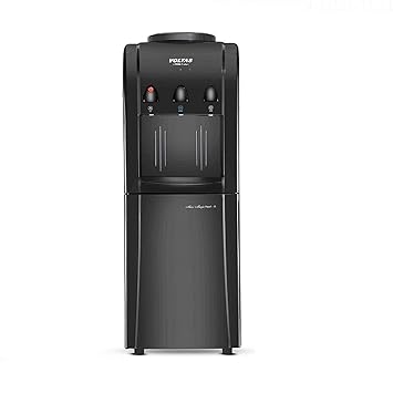 Voltas Plastic Pearl Water Dispenser (Standard Size, Black)