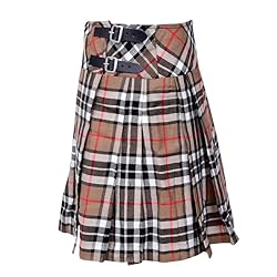 ARCTIC UNIQUE Ladies Knee Length Kilt Skirt
