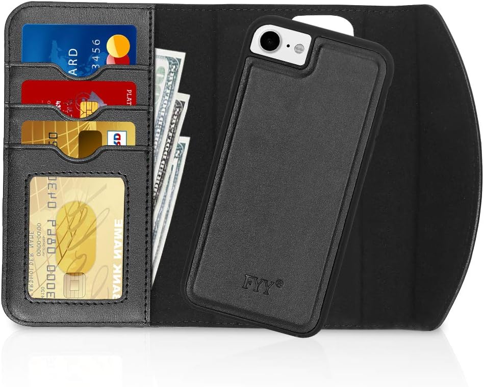 Fyy iPhone SE 2020 Case, iPhone 7/8 Case, 2in1 Detachable