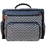 Shape28 Baby Diaper Bag Backpack - Denim / Jeans Mom's Bag - 16 Secure Pockets