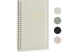 ZICOTO Fitness Journal for Tracking and Crushing Your Gym Goals - Detailed Workout Planner & Log Book for Women - Great Gym Accessories With Calendar, Nutrition & Progress Tracker