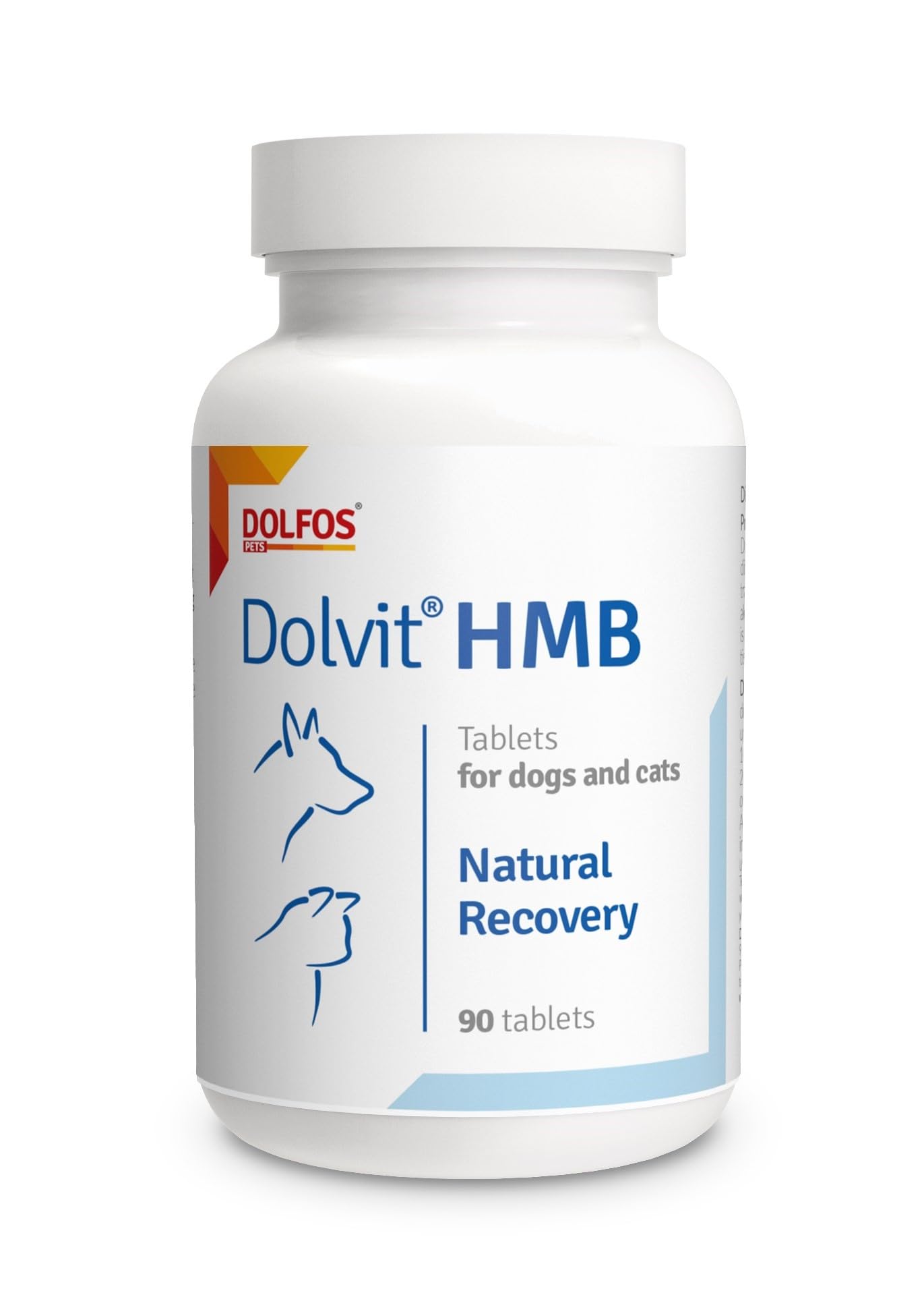 AnkhPets Dolvit HMB 90 tablets Convalescence Support Natural Recovery for Muscle Tissues for Cats and Dogs