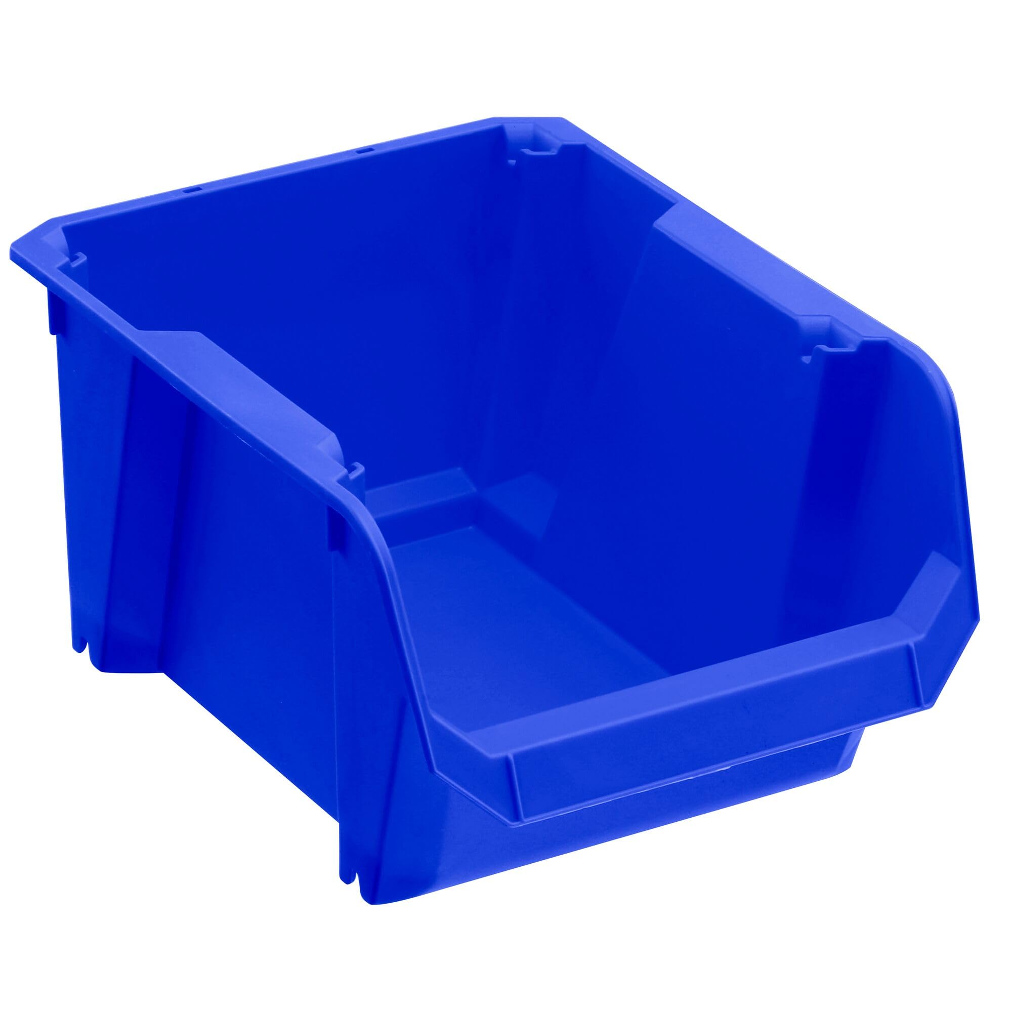 Stanley STST82740-1 Storage Boxes #3 (Blue, Impact-Resistant Polypropylene, Stackable, Wall Mountable, Ideal for Storing Small Parts, Tools, Accessories, Much More, 3 (24 x 18 x 13 cm) โ image 1