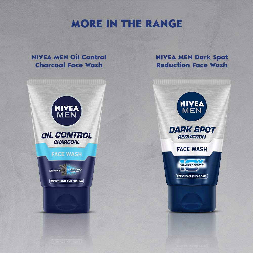 nivea face wash range