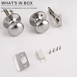 Knobonly 6 Pack Passage Door Knob Sets Door Handle