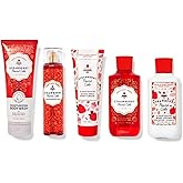 Bath & Body Works Skin Care Bundle Strawberry Pound Cake Wash Mist Cream Shower Gel and Lotion Full Size
